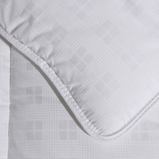 Couette 4 Saisons 240x220 Blanc En Coton