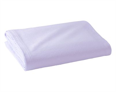 Couverture Tempérée 220x240 Violet Lilas En Coton