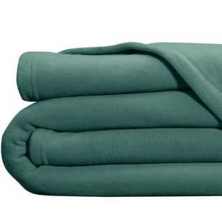 Couverture Tempérée 220x240 Vert Eucalyptus En Polyester