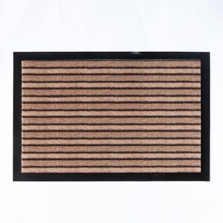 Tapis Antipoussières 60x90 Beige Sable En Textile