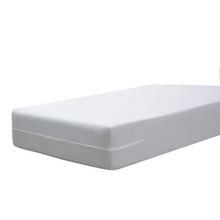Protège Matelas 80x190 Blanc En Polyester