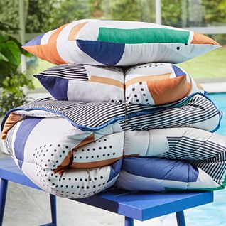 Couette Chaude 260x240 Bleu En Autres