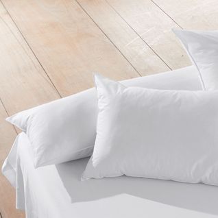 Traversin Médium L. 140 Blanc En Coton