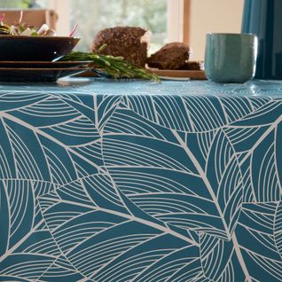 Nappe 150x230 Bleu En Pvc