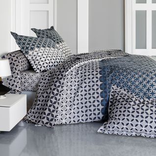 Drap-housse 90x190x28 Gris En Coton