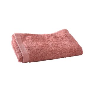 Serviette De Toilette 50x100 Rose Bois De Rose En Coton 550 G/m²