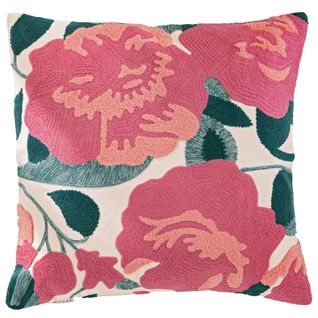 Coussin 45x45 Rose En Acrylique