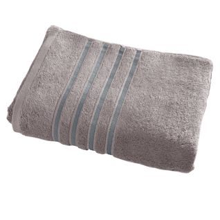 Drap De Bain 70x140 Gris Silex En Acrylique