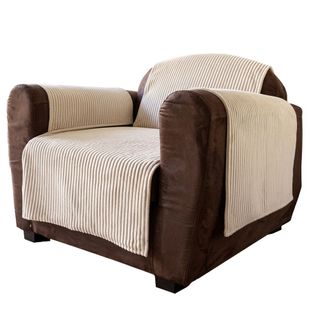 Protège Fauteuil 55x200 Blanc Écru En Polyester