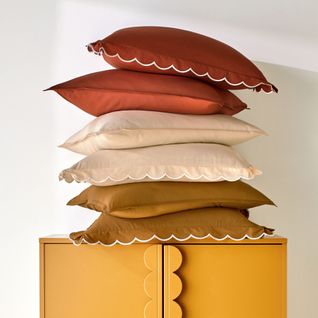 Drap-housse 90x200x28 Vert Bronze En Coton