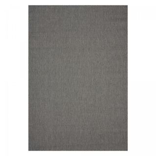 Tapis Extérieur 160x220 Tissé Kilim Anthracite Gegia