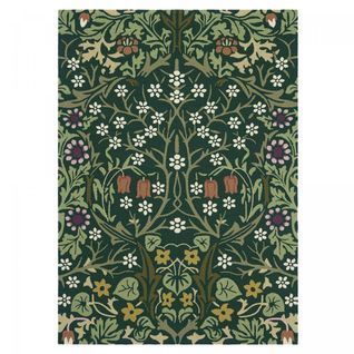 Tapis Extérieur 200x280 Tissé Kilim Vert Et Orange Blakorn