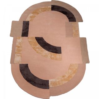 Tapis Salon 120x170 Rolin Multicolore , Tapis En Laine Et Viscose Pour Un Aspect Doux Et Soyeux