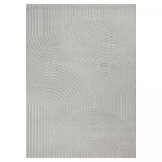 Tapis Intérieur Extérieur 200x280 En Relief Lyn14 Arc6el Gris Ton Sur Ton