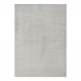 Tapis Salon Demilu 80x150 Cm Gris - Tapis Entrée Doux Et Soyeux