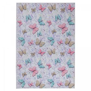 Tapis Enfant 200x290 Pap Ecru, Très Doux Et Facile D'entretien