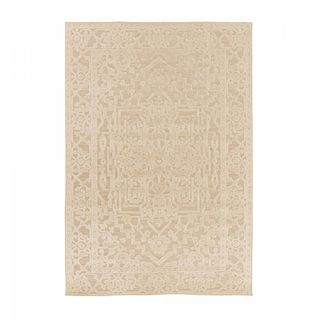 Tapis Extérieur 120x170 Tissé Kilim Crème Lumiere 5
