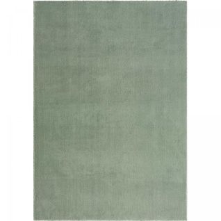 Tapis Cuisine 120x160 Lyn10 Lavable Vert Clair Uni, Tapis Shaggy à Longs Poils