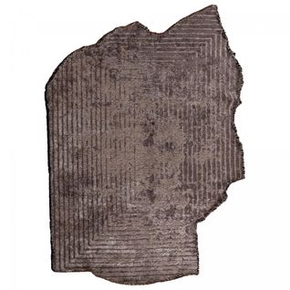 Tapis Salon Kilim En Coton, 200 X 250 Cm, Forme Originale, Marron