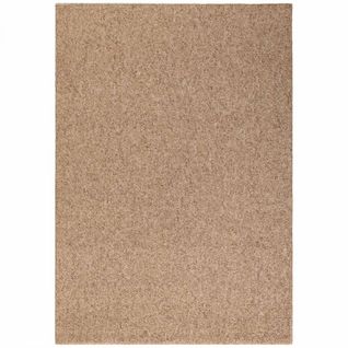 Tapis Salle à Manger 240 X 340 Cm, Beige, Écru, Motif Faux Uni, Roccco, Design Sobre Et Confortable