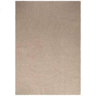 Tapis Salon 80 X 200 Cm Beige Laine Tissé à Main, Motif Géométrique, Eleni Authentique Et Chaleureux