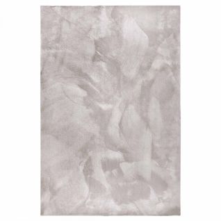 Tapis Chambre 80 X 150 Cm, Motif Faux Uni, Rose Beige, Poils Ras, Design Épuré, Leon