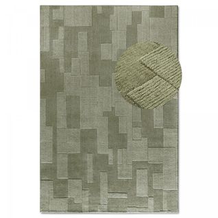 Tapis Salon 80 X 250 Cm, Laine Tissée à La Main, Motif Géométrique Raffiné, Wilhelmine