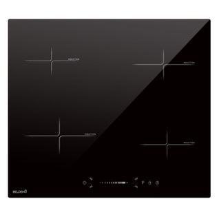 Plaque Induction Encastrable 4 Foyers, 8100 W, Slider Tactile Et Minuteurs