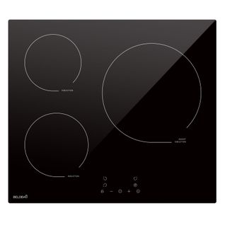Plaque De Cuisson Encastrable à Induction - 3 Foyers, 6200 W Avec Minuteur Intégré