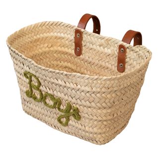 Panier Vélo "boys" - 30x15x20 Cm - Vert
