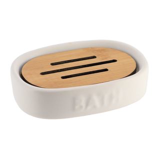 Porte savon BATH Blanc