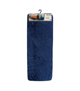 Tapis microfibre 45x120cm - Bleu marine