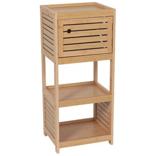 Meuble Bas 1 Porte Bambou Trinidad