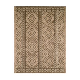 Tapis Extérieur - 50x80cm - Naturel - 100% Polypropylène Résistant Aux Uv - 1400 Gr/m² - Cassi