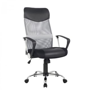 Chaise De Bureau Pivotante Tao Grise/noire