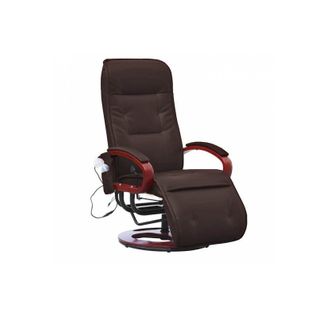 Fauteuil Relax Massant Inclinable Londres Marron