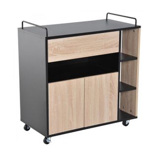 Chariot De Service Resto Noir