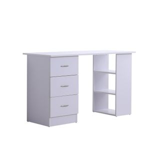 Bureau Étagère Jonathan Blanc