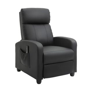 Fauteuil De Relaxation Massant Enzo Noir