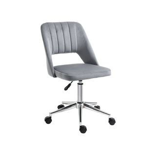 Chaise De Bureau Design Alice Grise