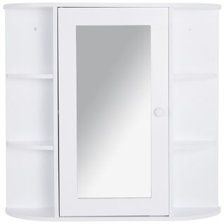 Armoire à Glace Murale Steffy Blanc