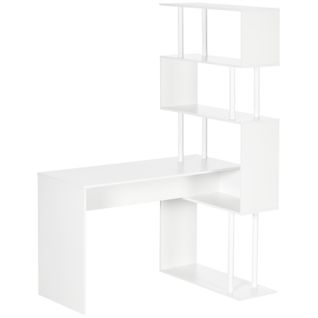 Bureau Étagère Dimitri Blanc