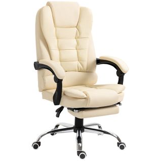 Fauteuil De Bureau Dalila Crème