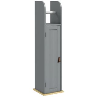 Meuble Porte-papier Toilette Walter Gris Et Bois Clair
