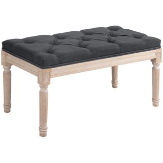 Banquette Capitonnée Lysiane Grise