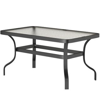 Table Basse De Jardin Ryvios Noire