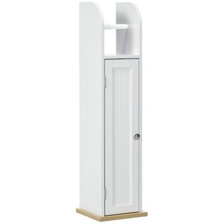 Meuble Wc Support Porte-papier Toilette Terenzo Blanc