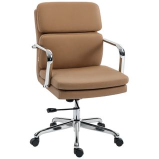 Chaise De Bureau Portici Marron