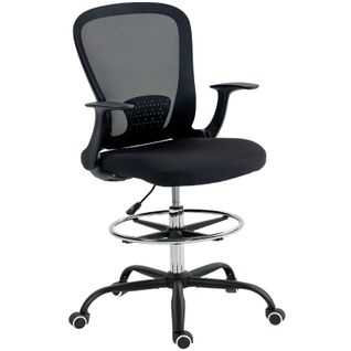Chaise De Bureau Ergonomique Salerne Noire