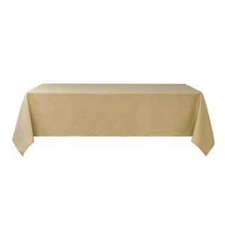 Nappe Anti Tâches Et Infroissable - - Effet Chiné - 145x240 Cm - Beige